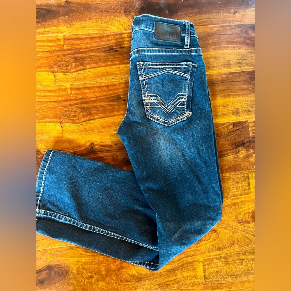 BKE Denim Jake straight leg 28 short